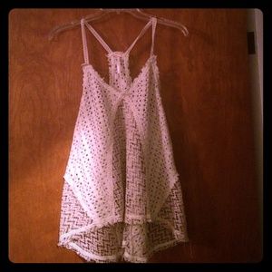 Free People Crochet Tank