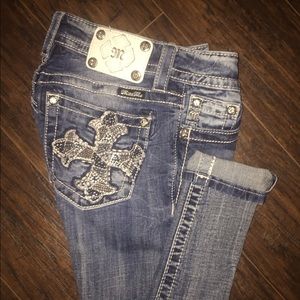 Miss Me midrise cuffed skinny