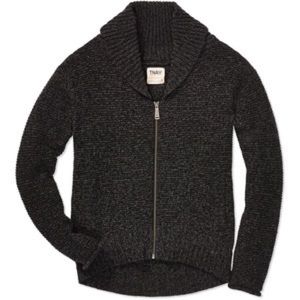 TNA wool sweater in great shape salt/pepper color