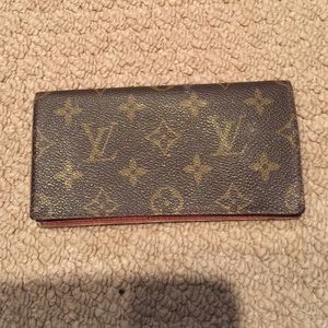 Louis Vuitton checkbook