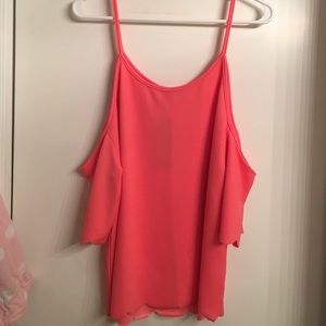 Cold shoulder top