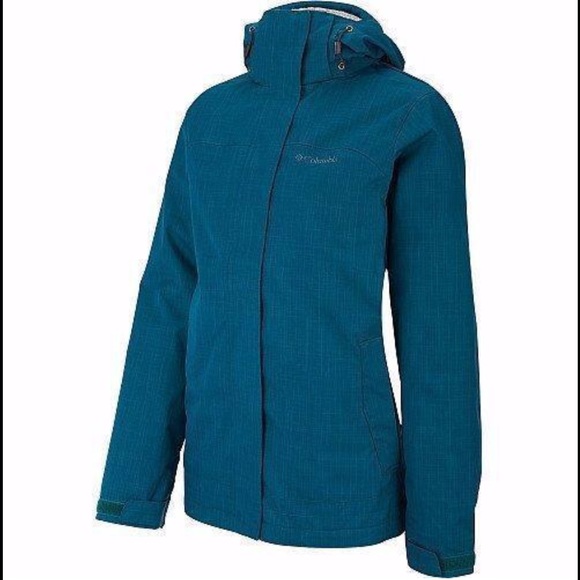 NWT Colombia Teal Interchange Jacket - Picture 2 of 3
