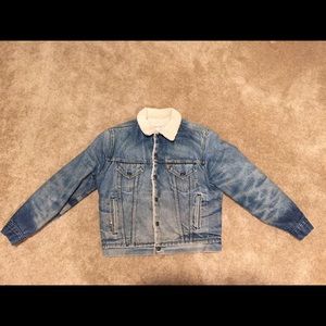 Levi's Kalsomine wash sherpa jacket