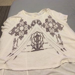 Free people circle in the sand top