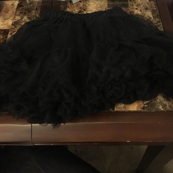 Black petticoat