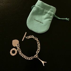 Tiffany & Co Heart tag Toggle Bracelet