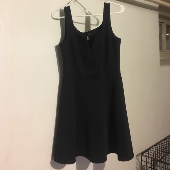 Cute Black Skater Dress