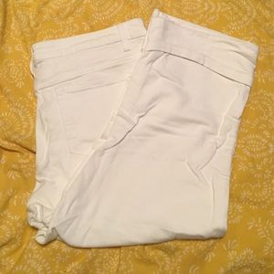 SZ 16 white capris