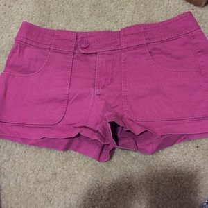 pink shorts
