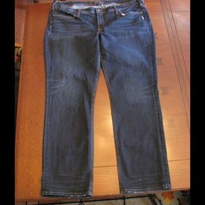 Aiko Mid Straight Silver Jeans 22/32