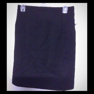 Black knee length Gianni Skirt. Size 10