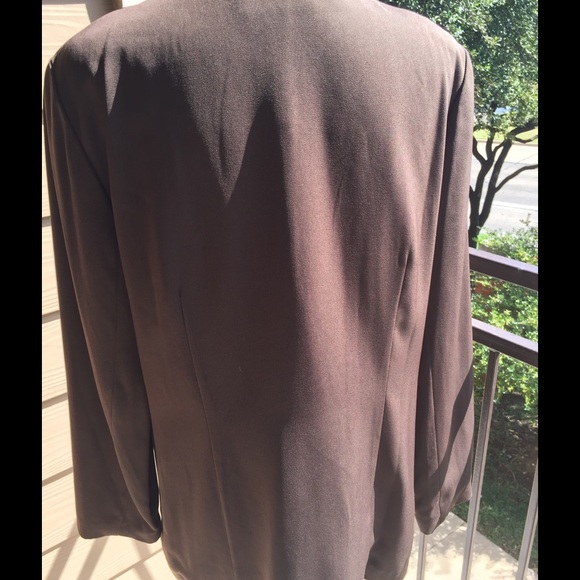 Liz Claiborne LizSport Brown Pantsuit - Picture 2 of 4