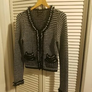 White House Black Market tweed blazer
