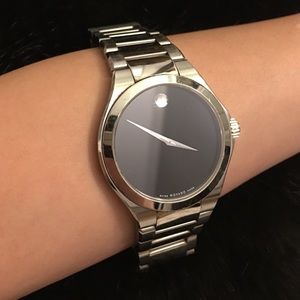 Movado Men's Sapphire Stainless Steel Watch