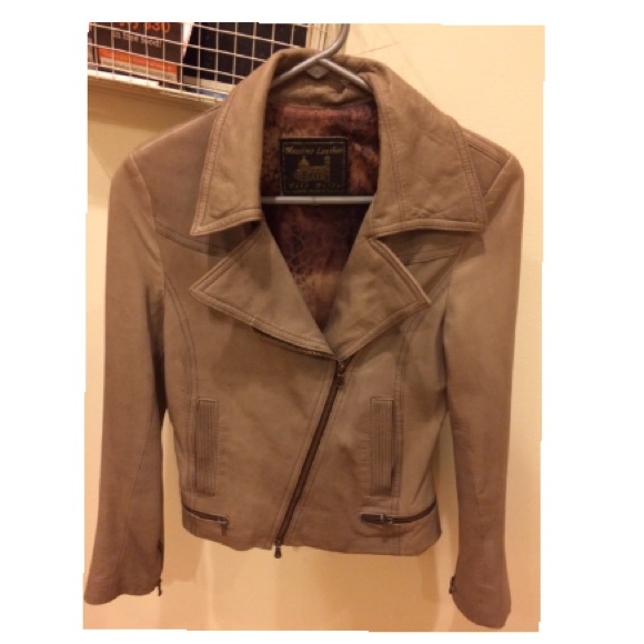 Gorgeous authentic leather jacket from Italy