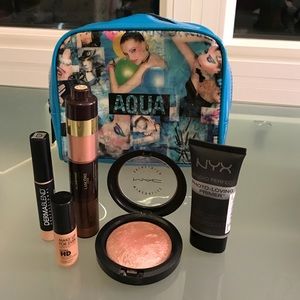 Value set with free make up bag. $105 value.