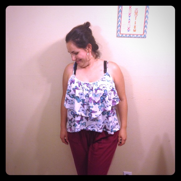 Butterflies top 💜sale 💜 - Picture 5 of 5