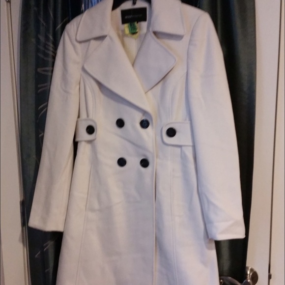 White ivory beautiful coat