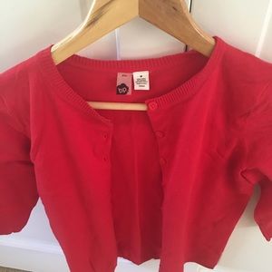 BP Red Cardigan, small