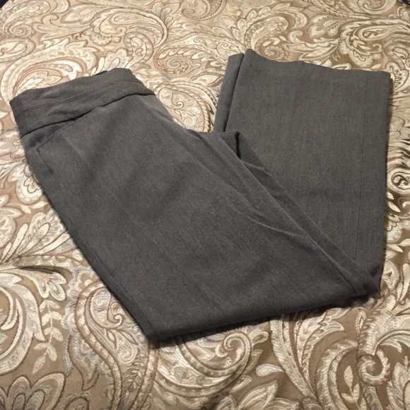 Grey Express Editor Flare Slacks- 2S