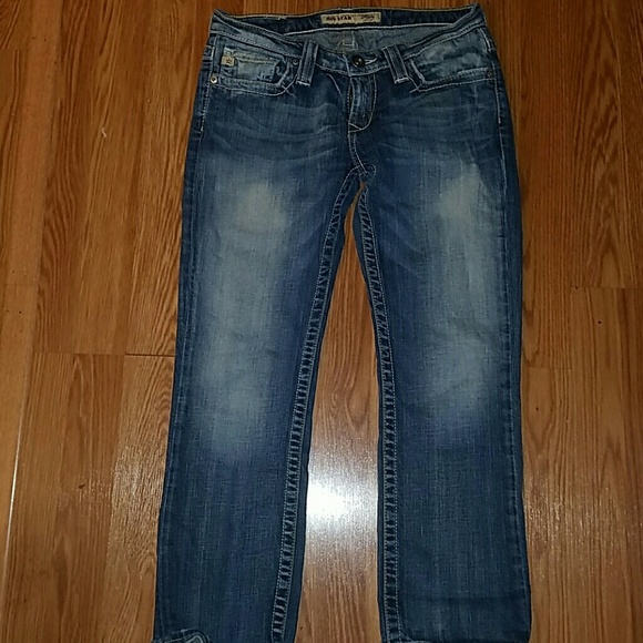 RIKKI low-rise Big Star crops size 28