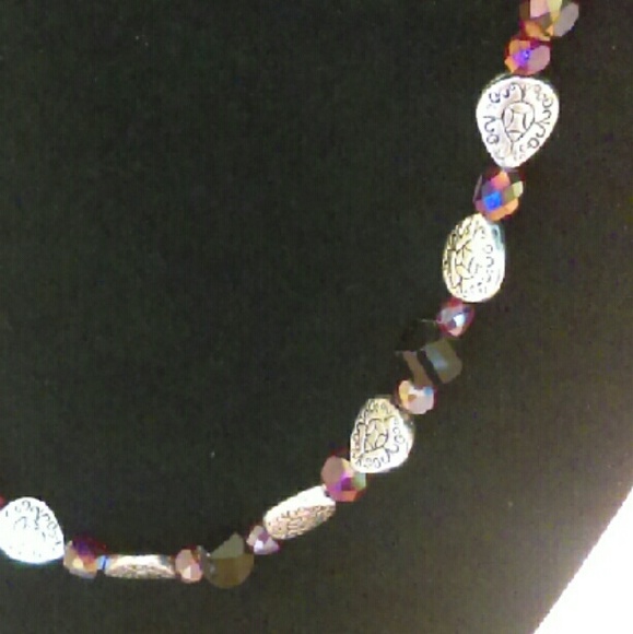 Handmade bracelet, necklace and earrings - Picture 4 of 4