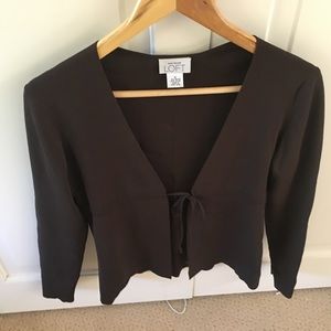 Ann Taylor Loft Cardigan Brown small
