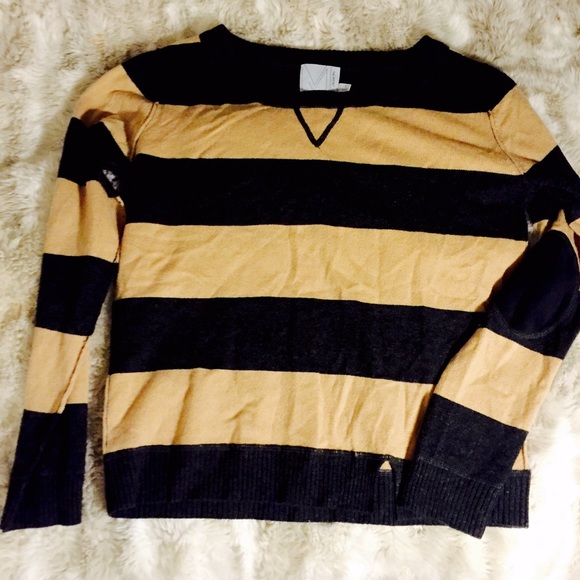 Michael Stars wool/cashmere striped sweater, sz. 1