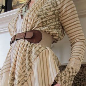 Anthro Tiny by Burning Torch City Garden Cardigan