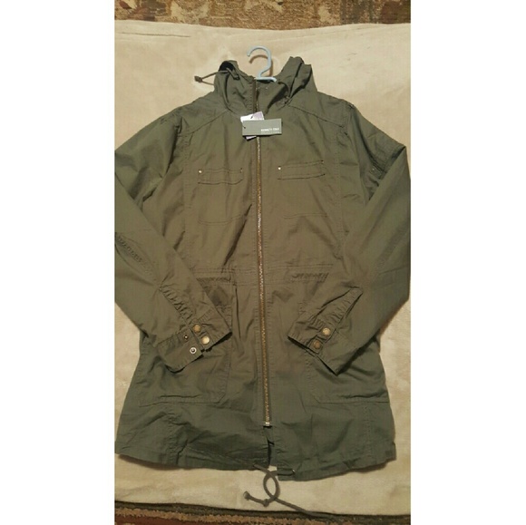 Kenneth Cole Reaction navy green jacket.