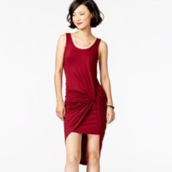 Bar III high low dress