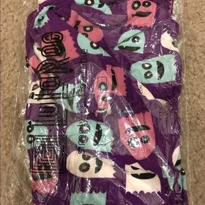 Lularoe Purple Pacman Ghosts OS