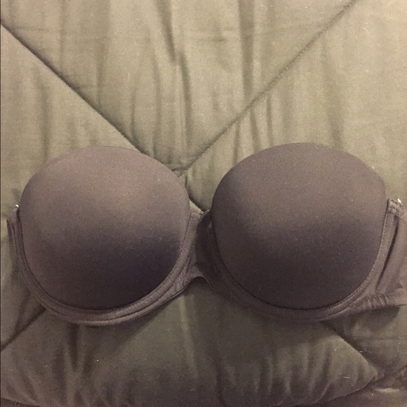 PINK Strapless Push-Up Bra