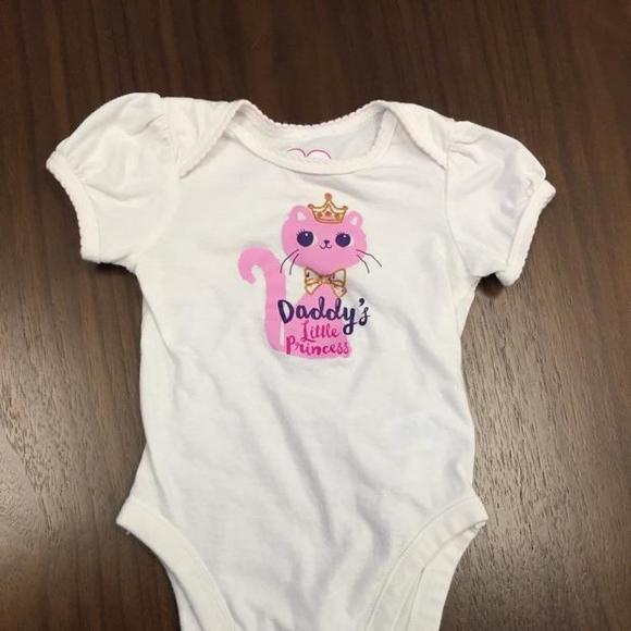 Daddy's little princess kitty onesie from Children's Place - Picture 1 of 4