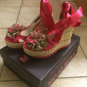 Pink wedges