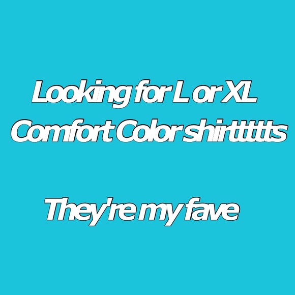 L or XL only. The bigger/baggier, the better.