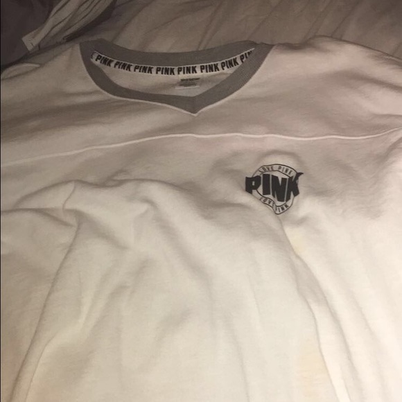 White Pink Long Sleeve