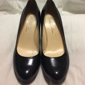 Marc Fisher Black Leather Ladies Heels