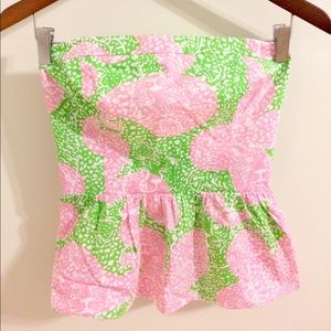 NWT Lilly Pulitzer Shandy Top in Limeade Cheat Ya