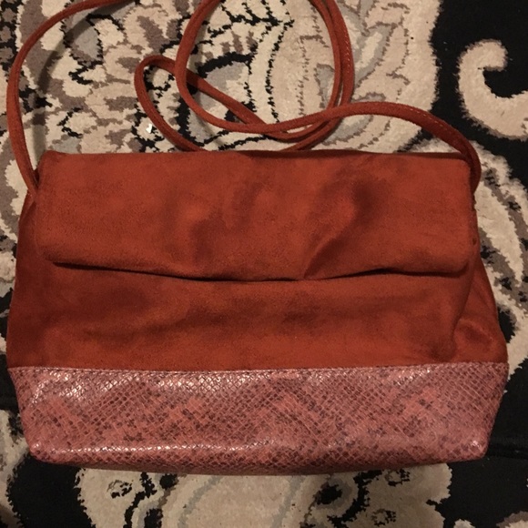 Free People NWOT red crossbody