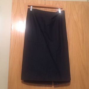 Talbots pencil Skirt denim fabric.