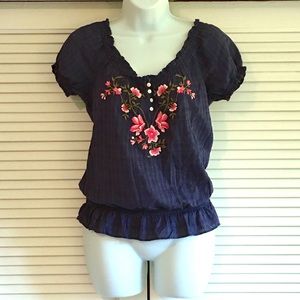 Hollister Peasant Top