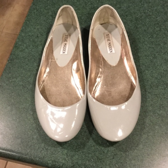 Grey Steve Madden Flats