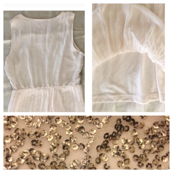 Free BF Gift! Maison Jules Sequin Pleated Dress💕 - Picture 3 of 6