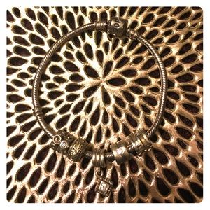 Pandora Bracelet with 5 Beads