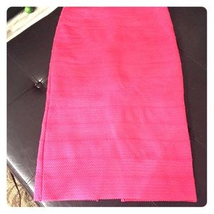 New York & company pink bandage pencil skirt sexy!