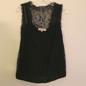 Black Lace Top