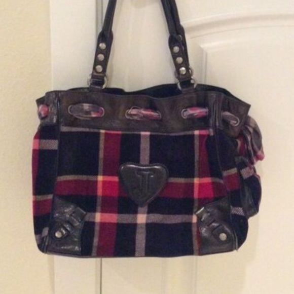 Juicy Couture Plaid Handbag