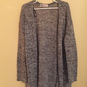 Thin speckled cardigan