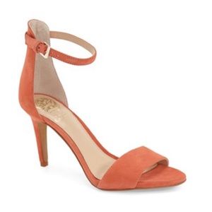 Vince Camuto ankle strap heels